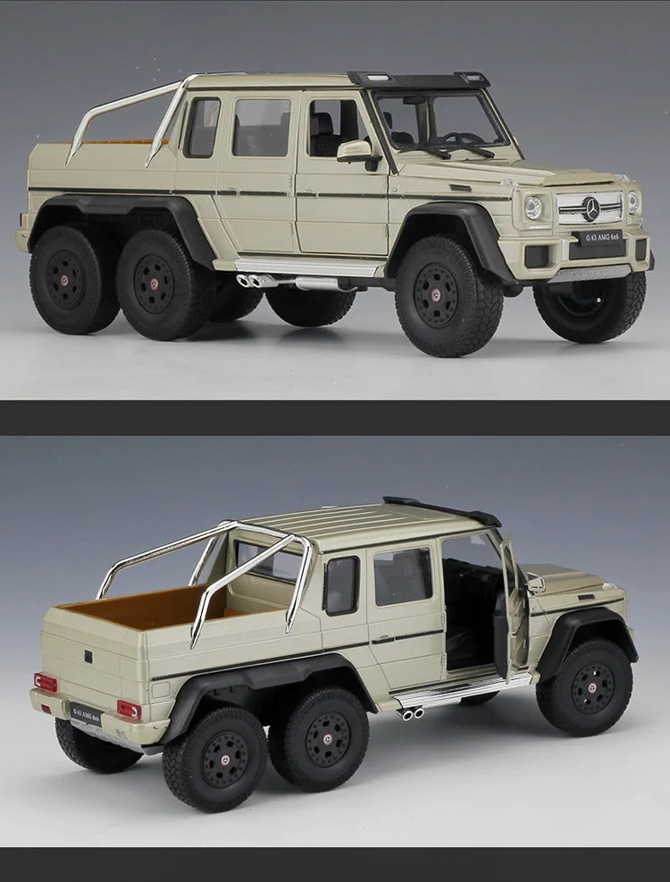 MERCEDES BENZ G63 AMG 6X6 - Coche de aleación 1:24