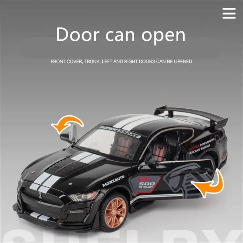 FORD MUSTANG SHELBY GT500 - Coche de aleación 1:24