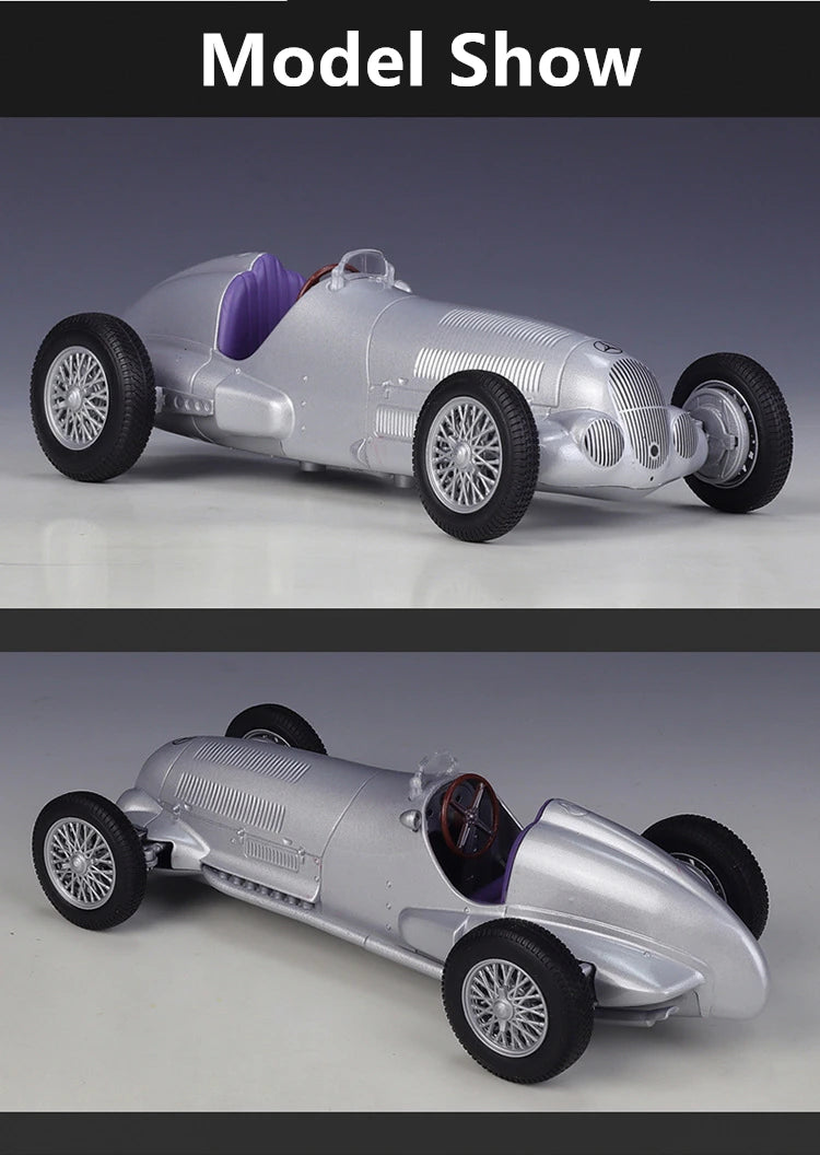 MERCEDES BENZ W125 - Coche de aleación 1:24