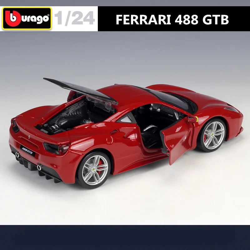 FERRARI 488 GTB - Coche de aleación 1:24