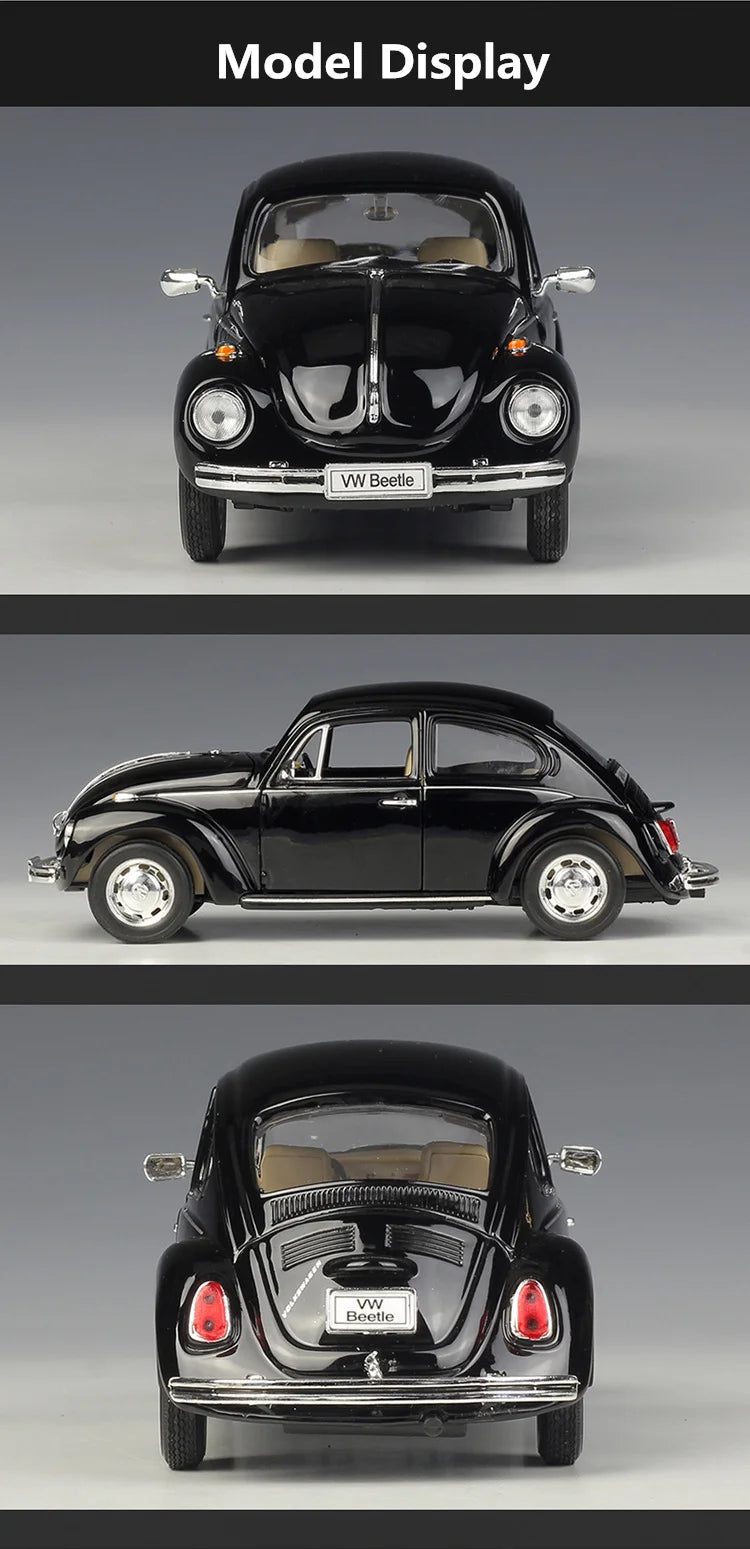 VOLKSWAGEN BEETLE - Coche de aleación 1:24