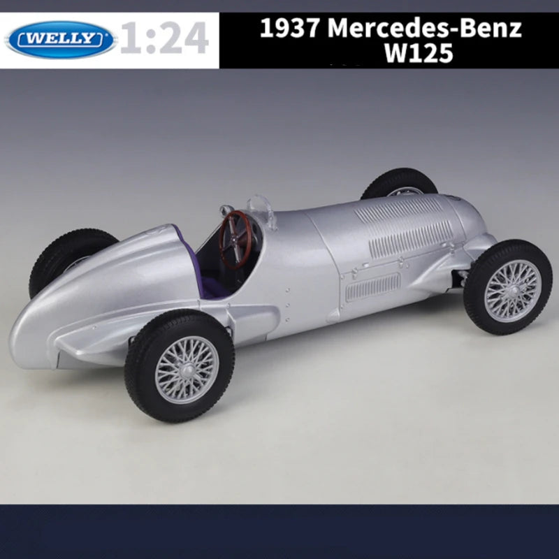 MERCEDES BENZ W125 - Coche de aleación 1:24