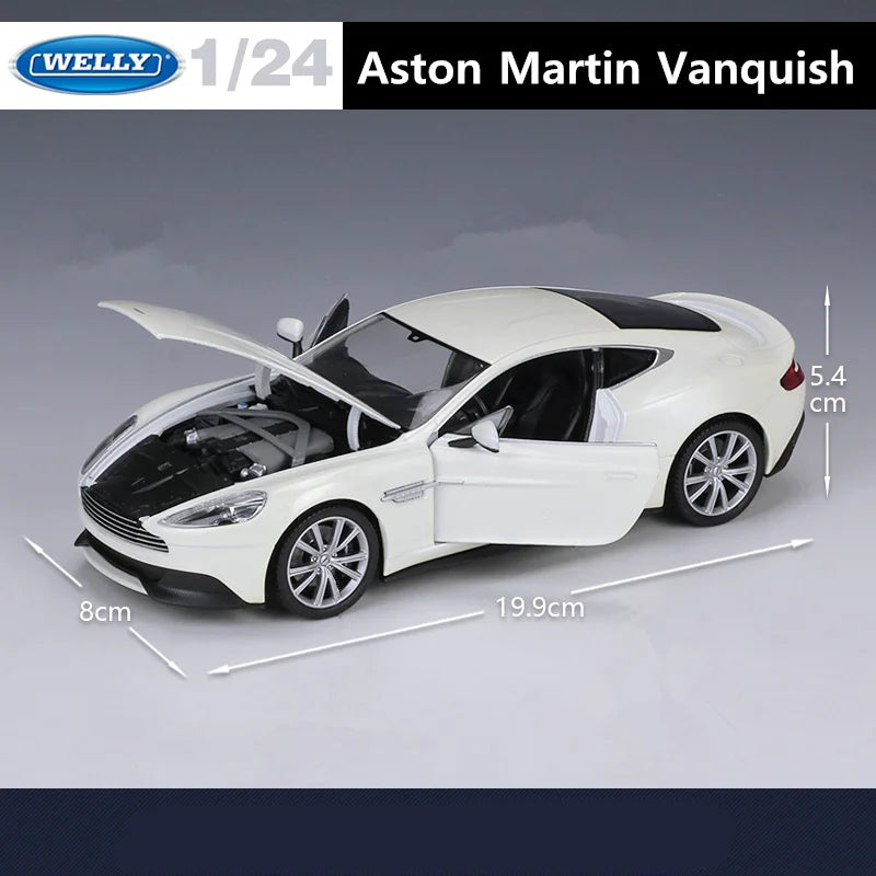 ASTON MARTIN VANQUISH - Coche de aleación 1:24