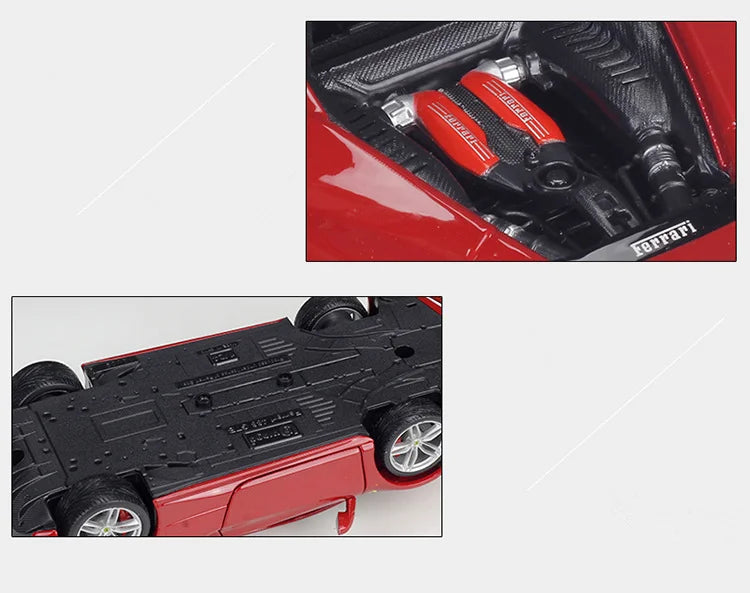 FERRARI 488 GTB - Coche de aleación 1:24