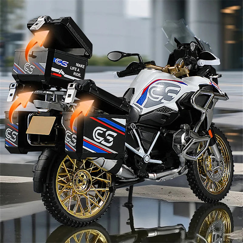 BMW R1250 GS ADV - MOTO DE ALEACIÓN 1:10