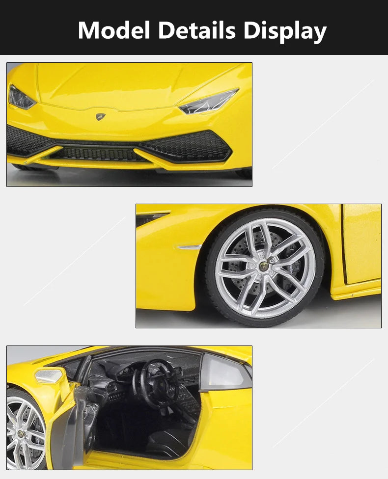 LAMBORGHINI HURACAN LP610-4 - Coche de aleación 1:24