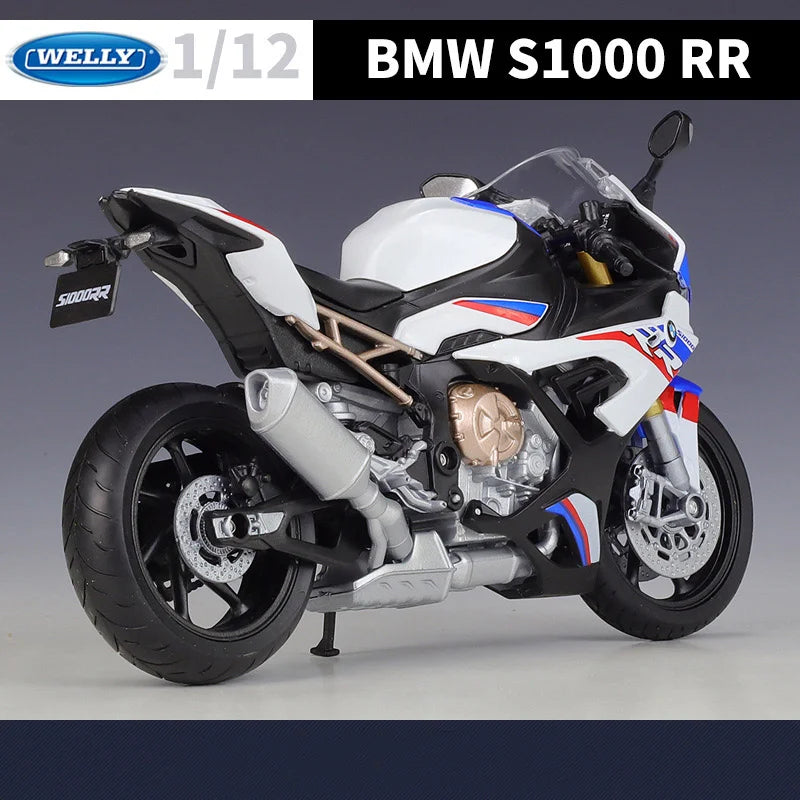 BMW S1000RR - Moto de aleación 1:12