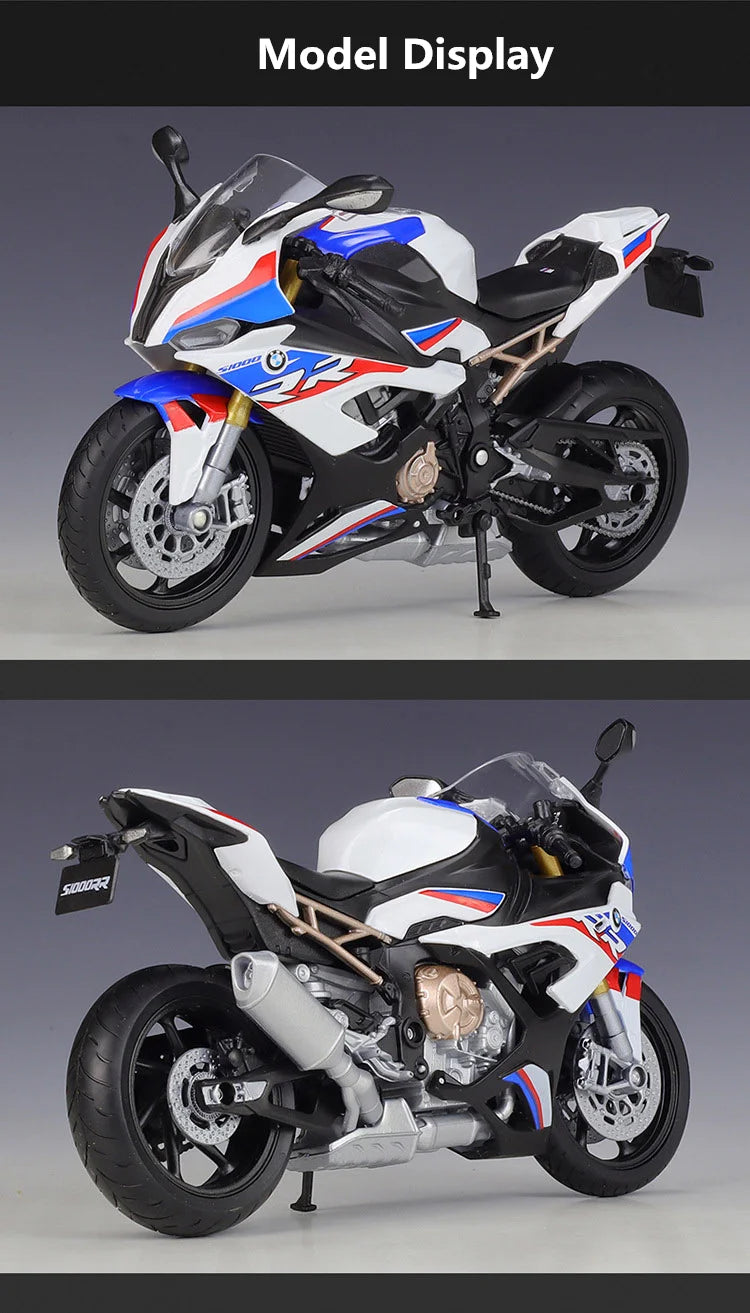BMW S1000RR - Moto de aleación 1:12