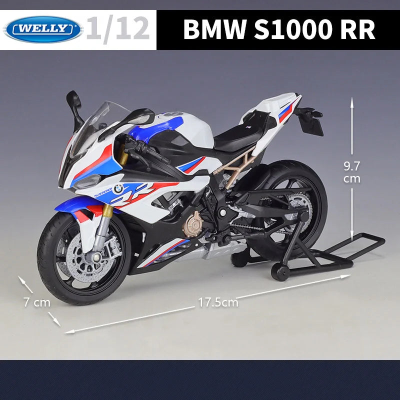 BMW S1000RR - Moto de aleación 1:12