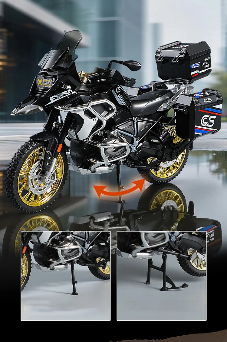 BMW R1250 GS ADV - MOTO DE ALEACIÓN 1:10