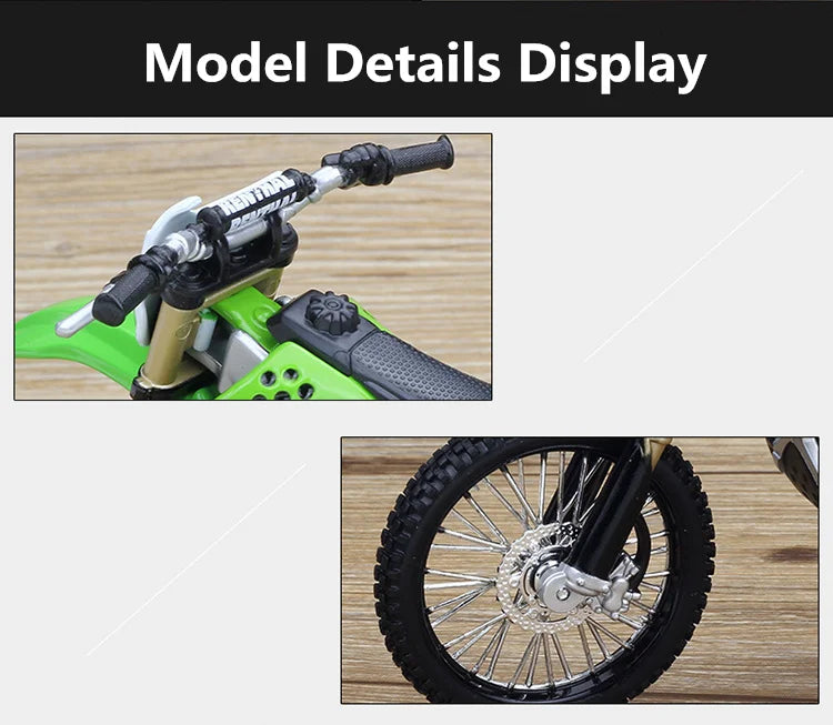 KAWASAKI KX450F - Moto de aleación 1:12