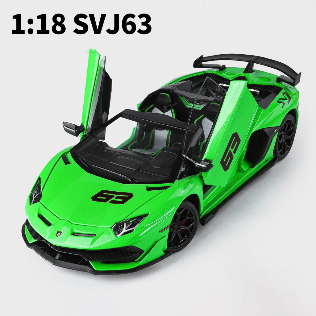 LAMBORGHINI AVENTADOR SVJ63 - Coche de aleación 1:18