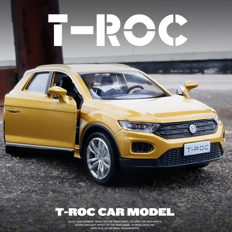 VOLKSWAGEN T-ROC - Coche de aleación 1:36