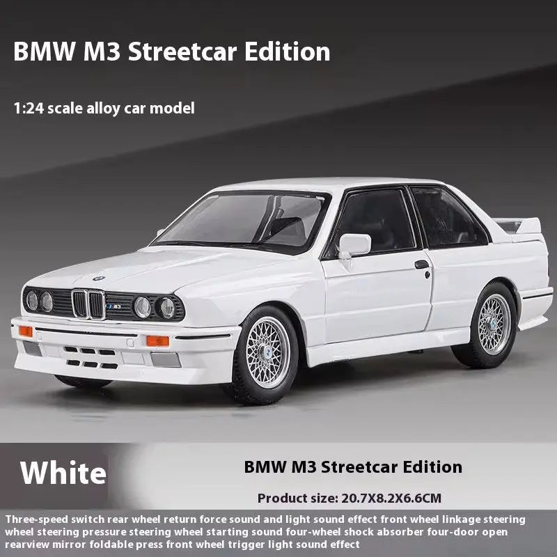 BMW M3 E30 - Coche de aleación 1:24