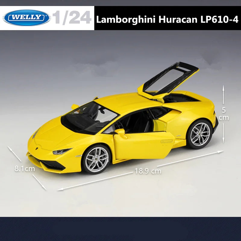 LAMBORGHINI HURACAN LP610-4 - Coche de aleación 1:24