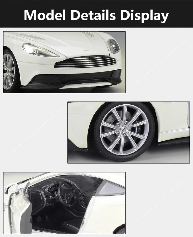 ASTON MARTIN VANQUISH - Coche de aleación 1:24