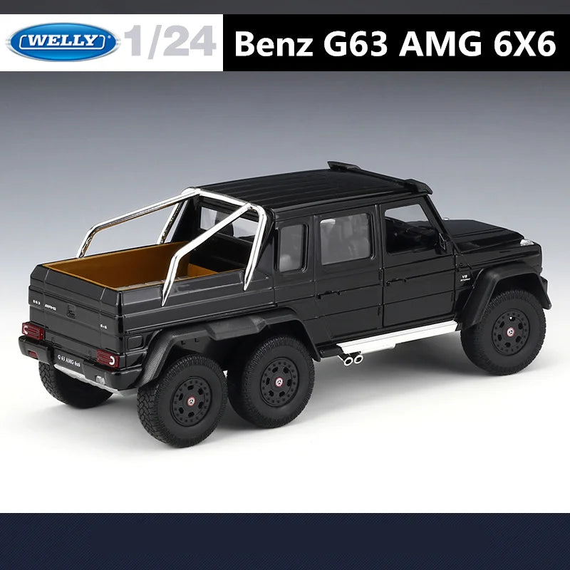 MERCEDES BENZ G63 AMG 6X6 - Coche de aleación 1:24