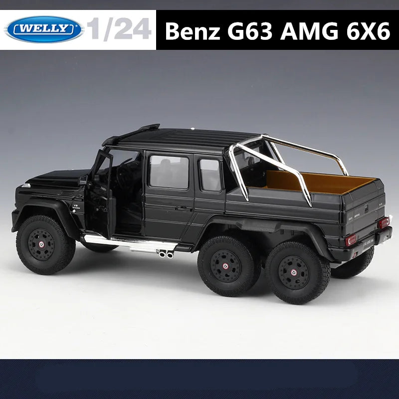 MERCEDES BENZ G63 AMG 6X6 - Coche de aleación 1:24