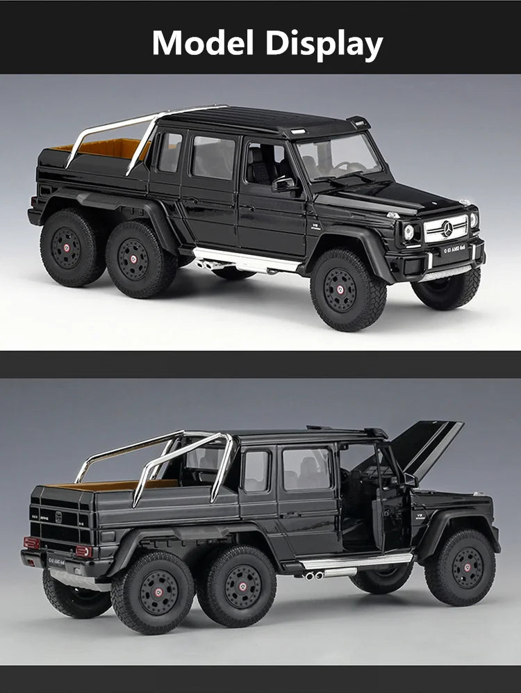 MERCEDES BENZ G63 AMG 6X6 - Coche de aleación 1:24