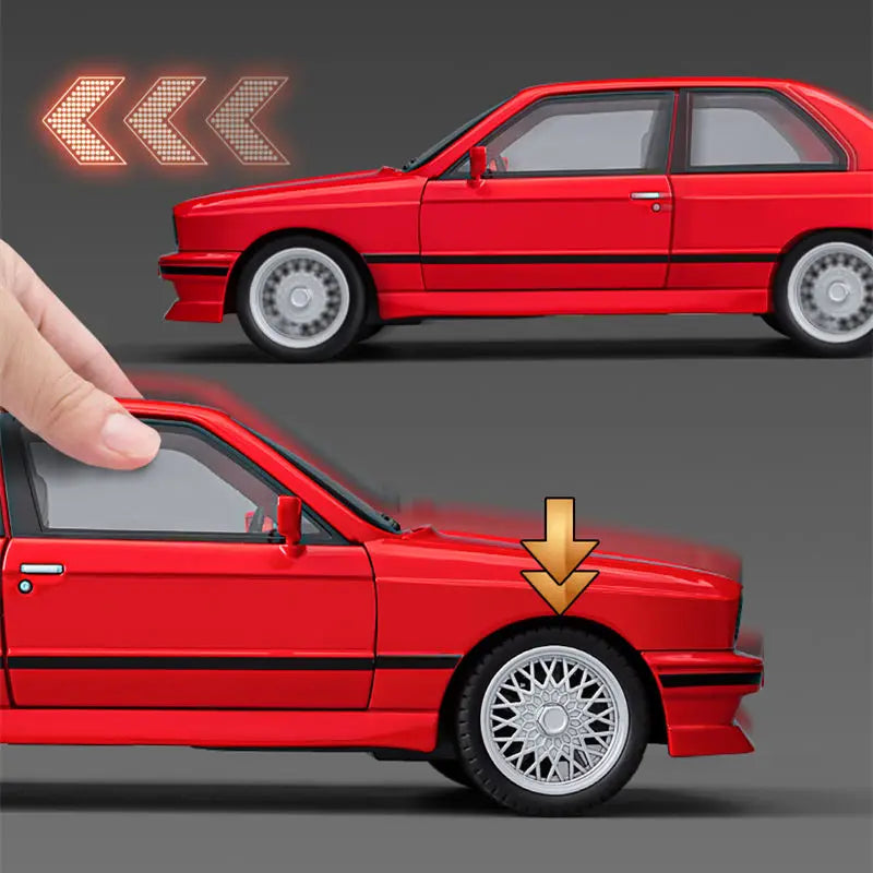 BMW M3 E30 - Coche de aleación 1:24