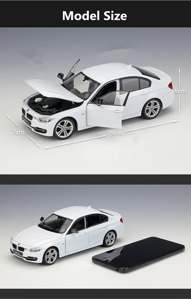 BMW SERIE 3 335i F30 - Coche de aleación 1:24