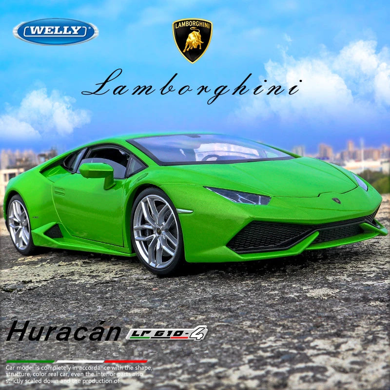 LAMBORGHINI HURACAN LP610-4 - Coche de aleación 1:24