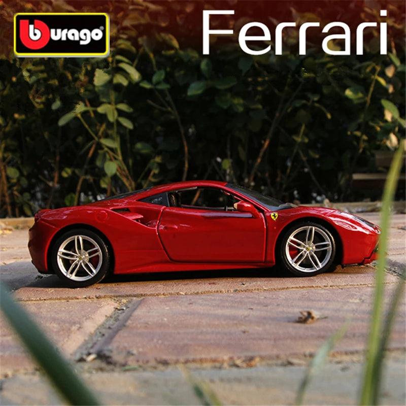 FERRARI 488 GTB - Coche de aleación 1:24