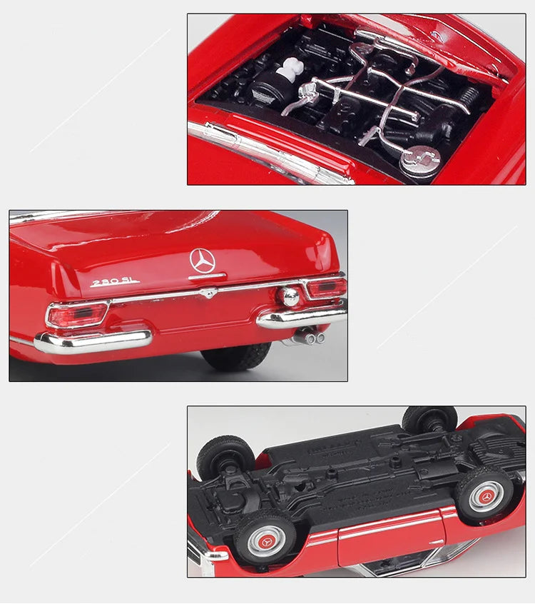 MERCEDES BENZ 230SL - Coche de aleación 1:24