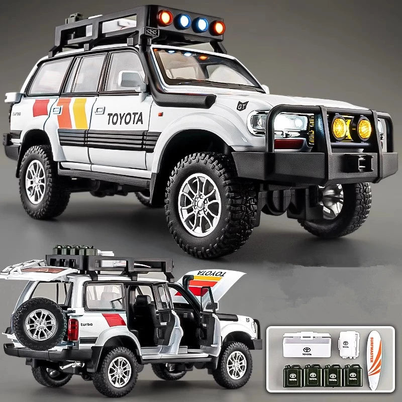 TOYOTA LAND CRUISER LC80 - COCHE DE ALEACIÓN 1:24