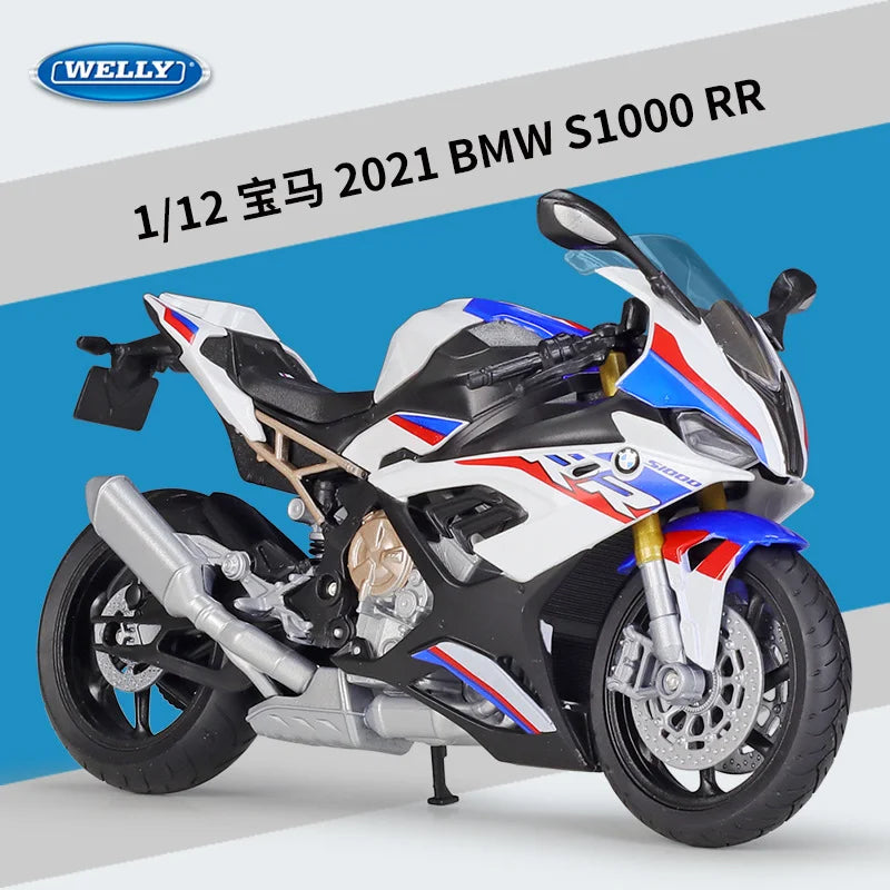 BMW S1000RR - Moto de aleación 1:12