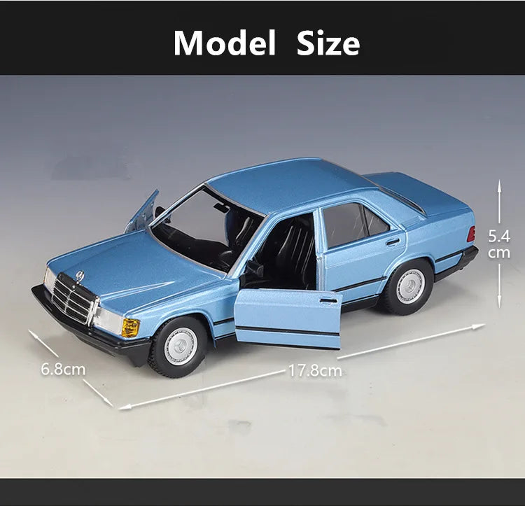MERCEDES BENZ 190E - Coche de aleación 1:24