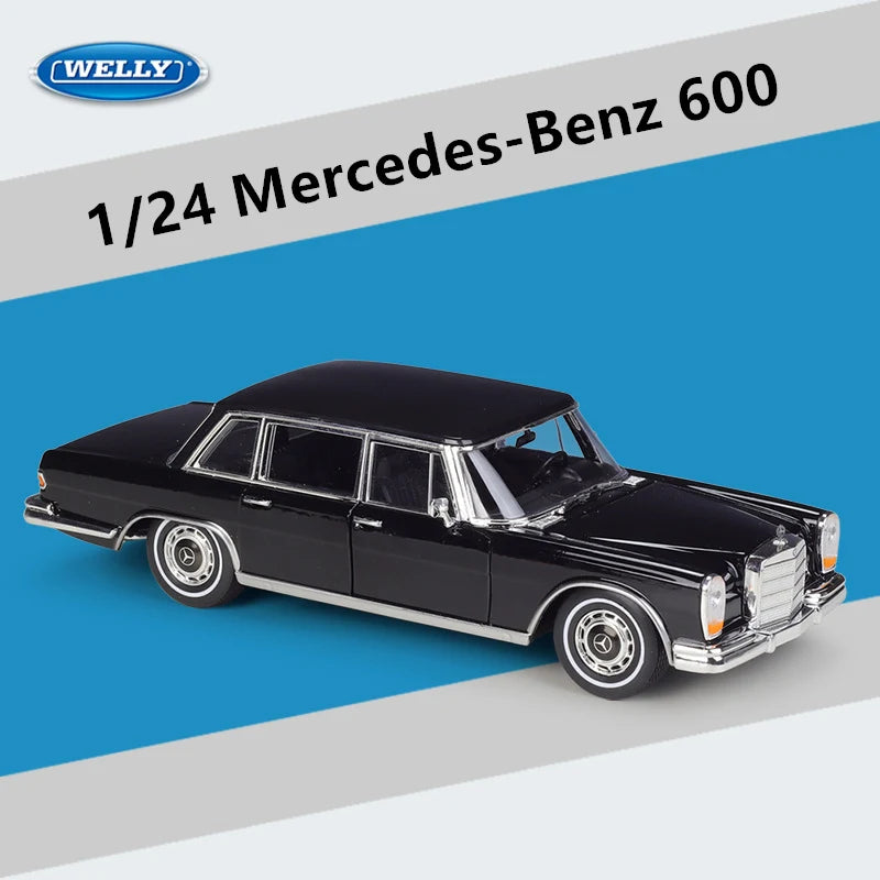 MERCEDES BENZ 600 - Coche de aleación 1:24
