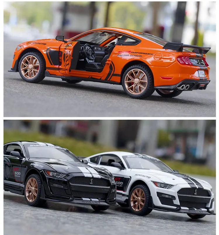 FORD MUSTANG SHELBY GT500 - Coche de aleación 1:24