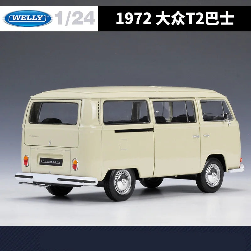 VOLSKWAGEN T2 - Coche de aleación 1:24