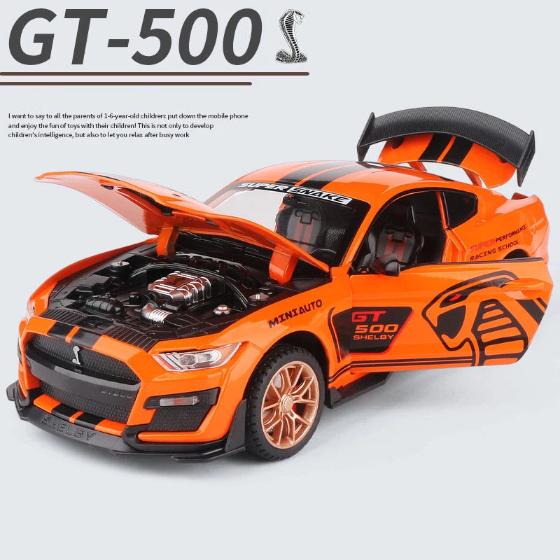 FORD MUSTANG SHELBY GT500 - Coche de aleación 1:24