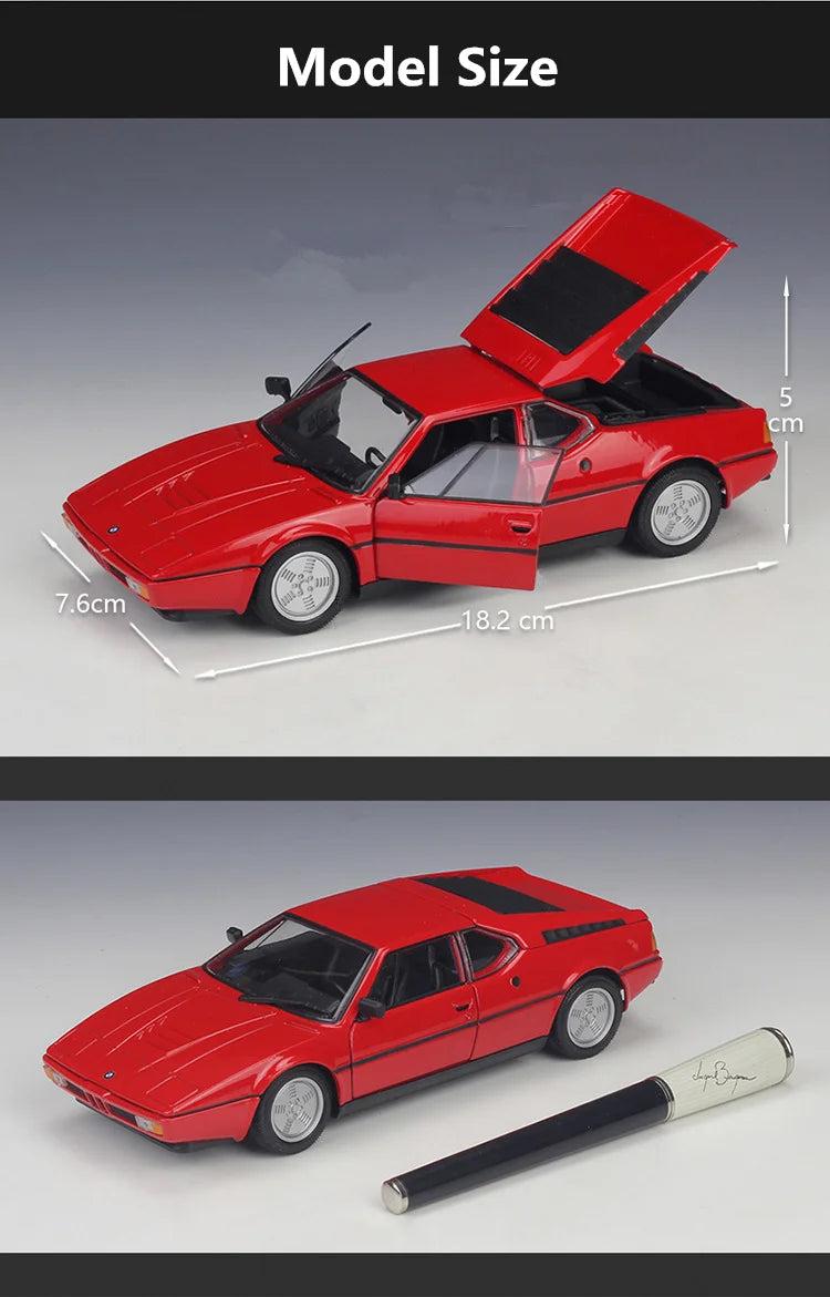 BMW M1 - Coche de aleación 1:24