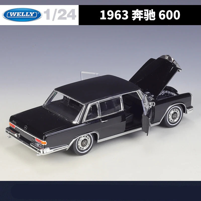 MERCEDES BENZ 600 - Coche de aleación 1:24
