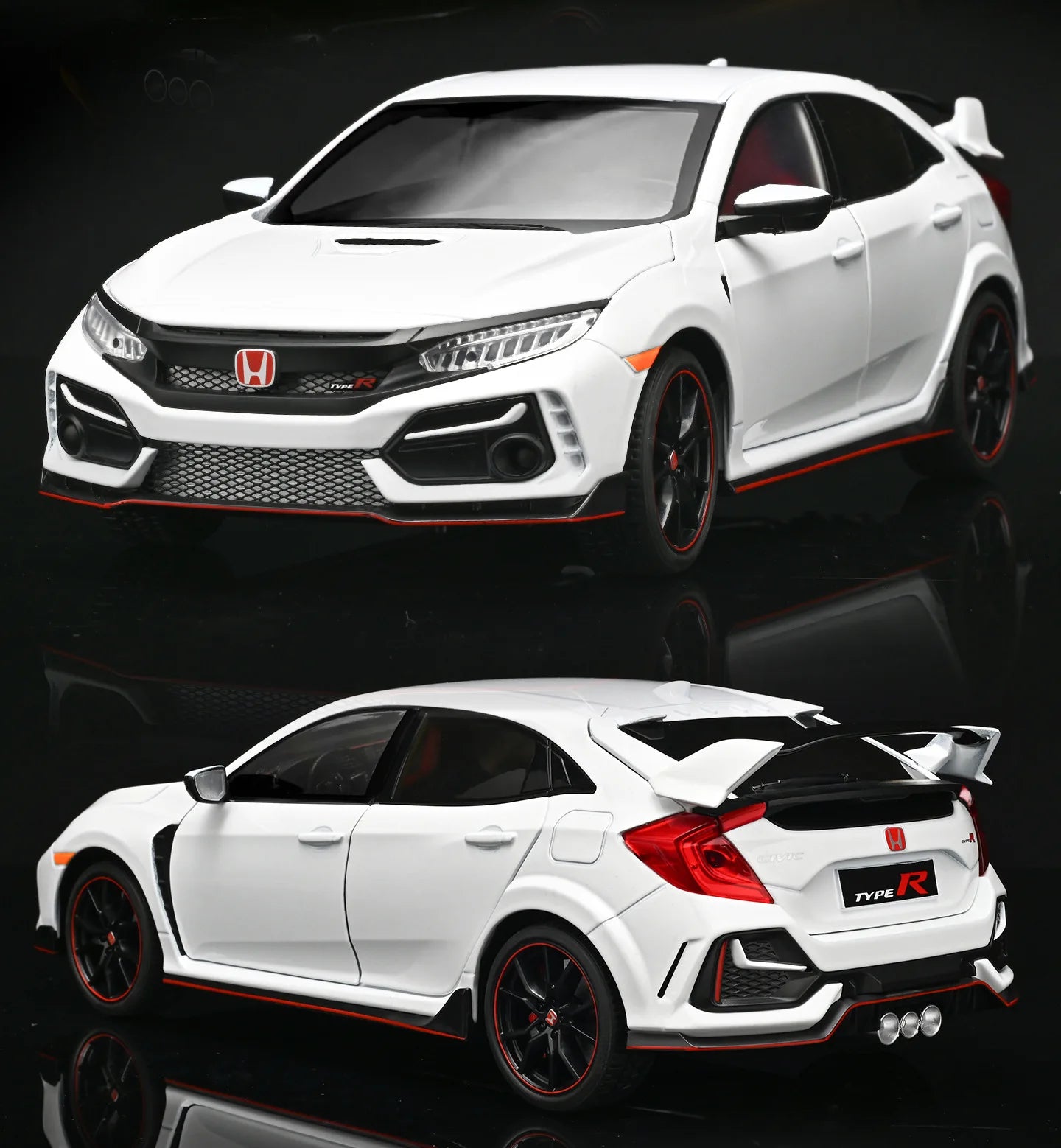 HONDA CIVIC TYPE R FK8 - COCHE DE ALEACIÓN 1:18