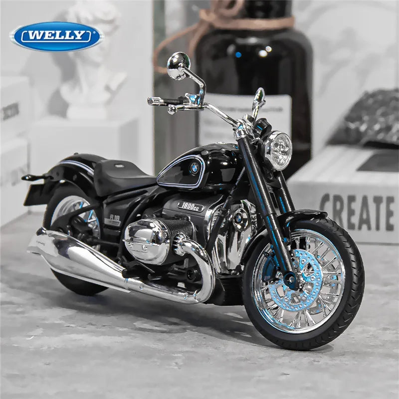 BMW R18 - Moto de aleación 1:12