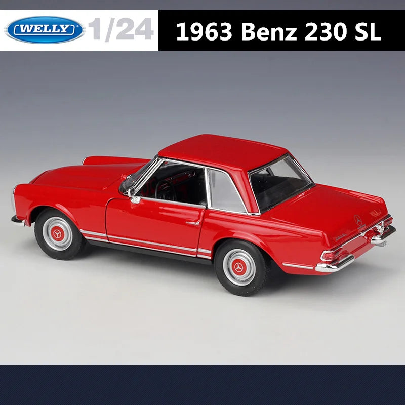 MERCEDES BENZ 230SL - Coche de aleación 1:24