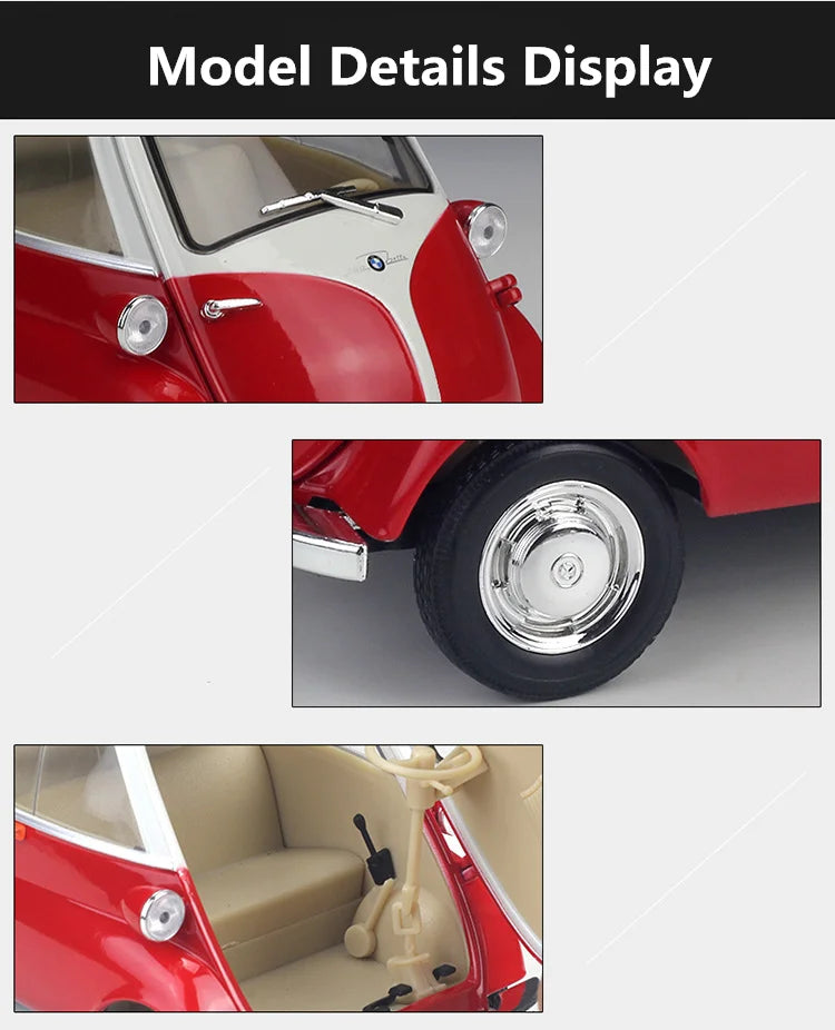 BMW ISETTA - Coche de aleación 1:18