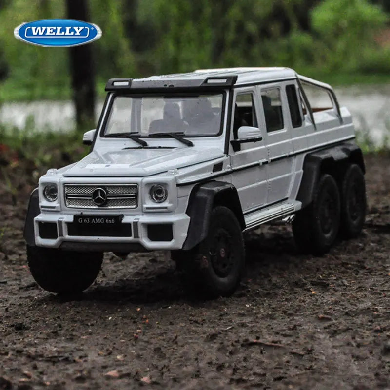 MERCEDES BENZ G63 AMG 6X6 - Coche de aleación 1:24
