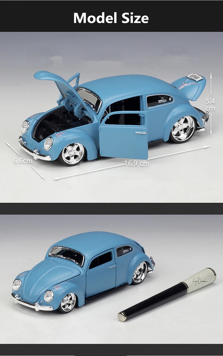 VOLKSWAGEN BEETLE - Coche de aleación 1:24