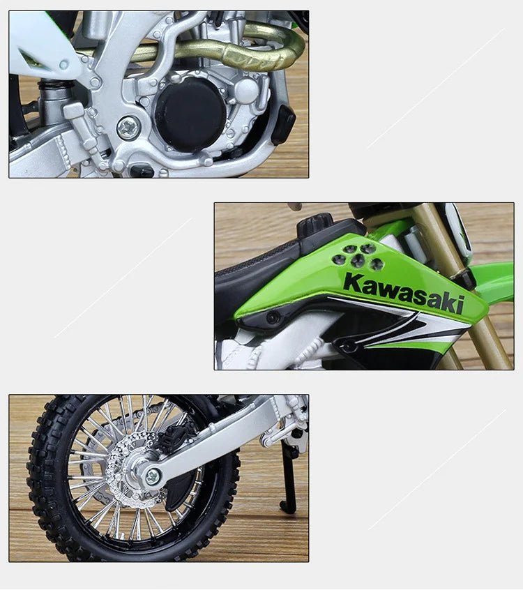 KAWASAKI KX450F - Moto de aleación 1:12
