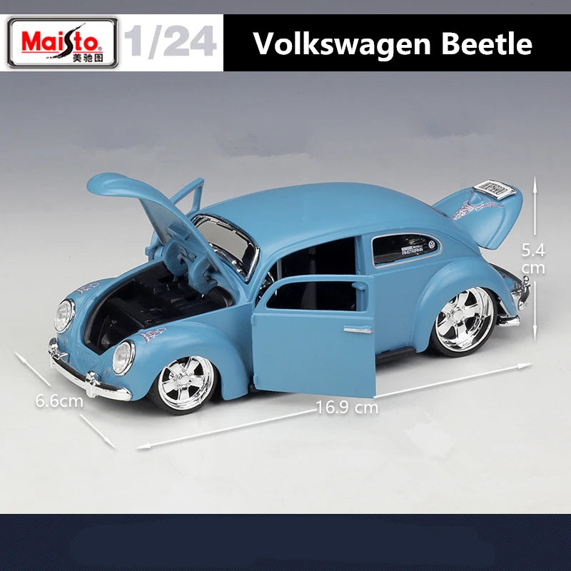 VOLKSWAGEN BEETLE - Coche de aleación 1:24