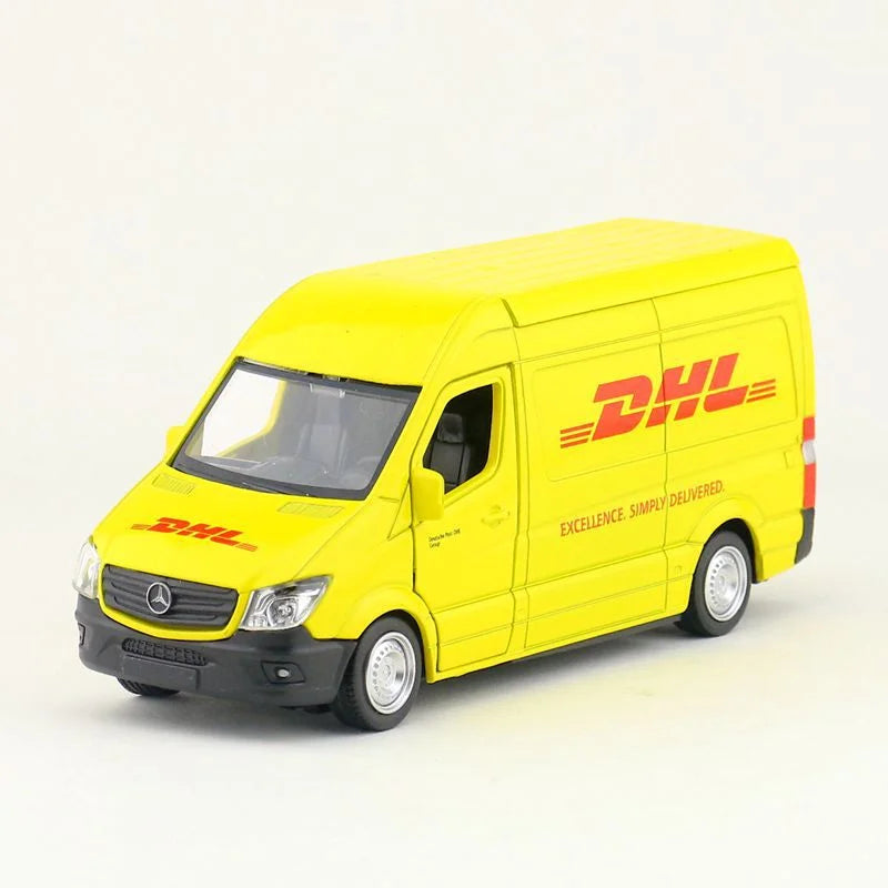 1:36 Sprinter MPV Alloy Truck Car Model Diecast Metal Dump Bus Commercial Car Vehicles Model Simulation Collection Kids Toy Gift