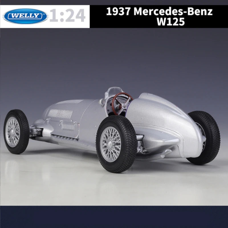 MERCEDES BENZ W125 - Coche de aleación 1:24