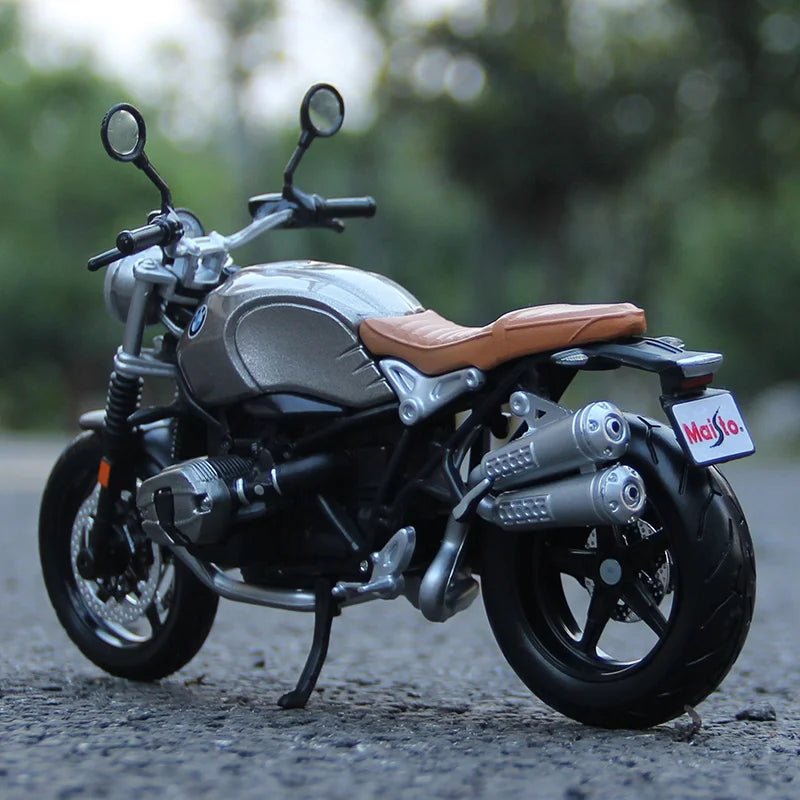 BMW R NINE T SCRAMBLER- Moto de aleación 1:12