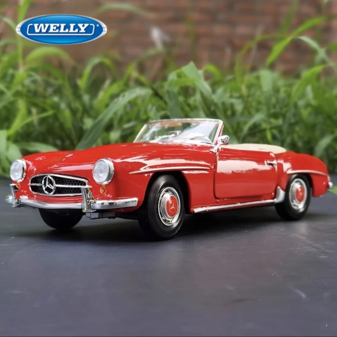 MERCEDES BENZ 190SL - Coche de aleación 1:24
