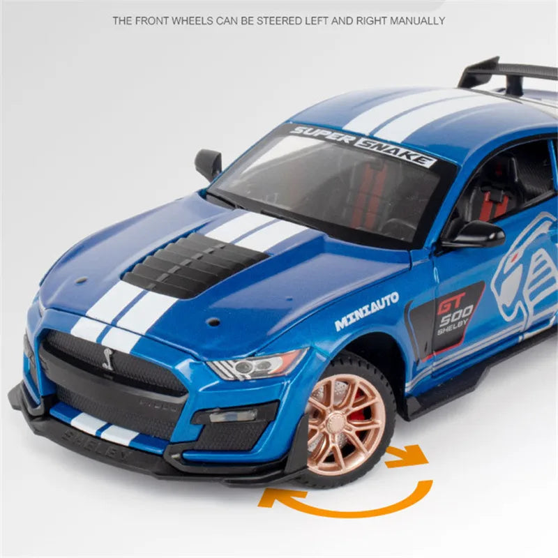 FORD MUSTANG SHELBY GT500 - Coche de aleación 1:24